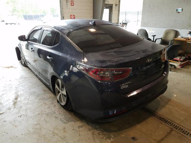 Photo 3 from auction – 2014 KIA OPTIMA HYB with VIN KNAGM4ADXE5075422