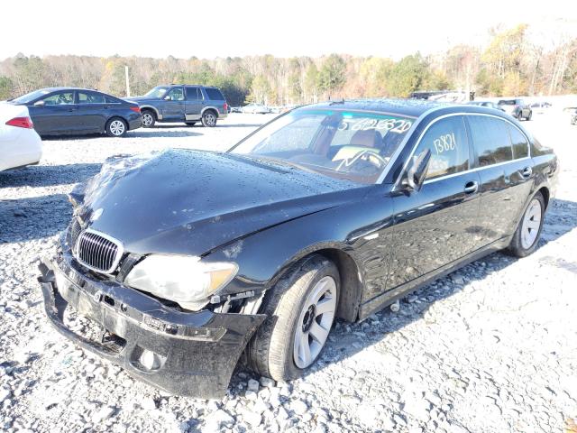 Photo 2 from auction – 2007 BMW 750 with VIN WBAHN83537DT76234
