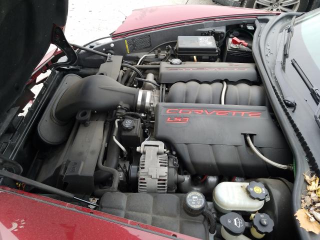 Photo 7 from auction – 2008 CHEVROLET CORVETTE with VIN 1G1YY25W185123236