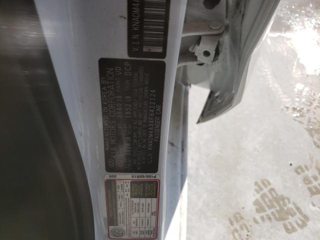 Photo 10 from auction – 2015 KIA RIO LX with VIN KNADM4A3XF6422124
