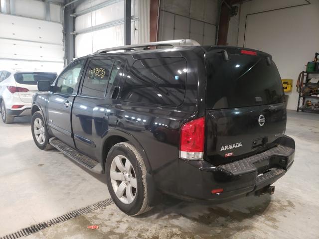 Photo 3 from auction – 2008 NISSAN ARMADA SE with VIN 5N1BA08C58N632815