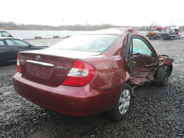 Photo 4 from auction – 2002 TOYOTA CAMRY LE with VIN 4T1BE32K02U054268
