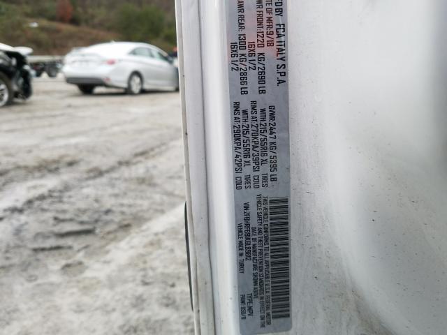 Photo 10 from auction – 2019 RAM PROMASTER with VIN ZFBHRFBB1K6L89812