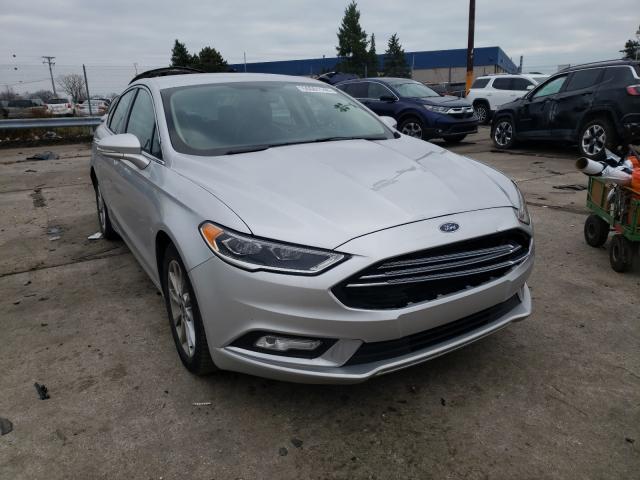 FORD FUSION SE 2017 with VIN 3FA6P0HD2HR378366 - Photo from auction