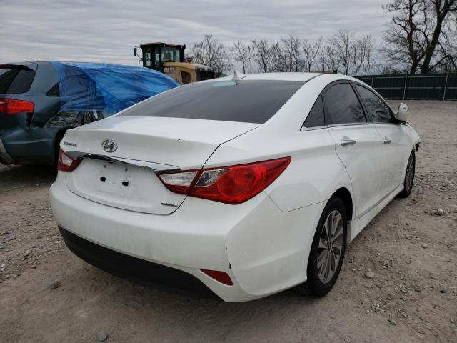 Photo 4 from auction – 2014 HYUNDAI SONATA SE with VIN 5NPEC4ACXEH812851