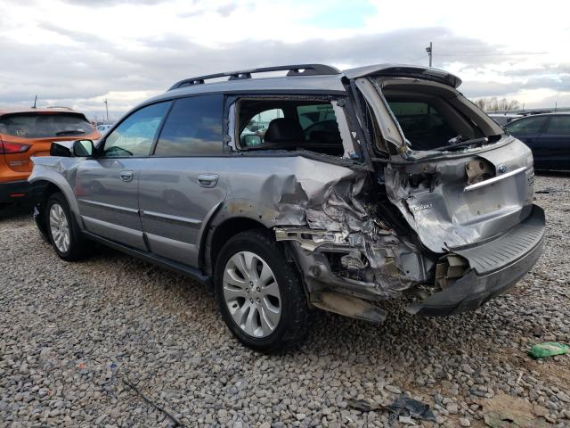 Photo 3 from auction – 2008 SUBARU OUTBACK 2. with VIN 4S4BP63CX86353251