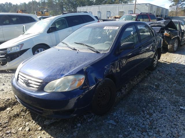Photo 2 from auction – 2003 TOYOTA COROLLA CE with VIN JTDBR32E630005409