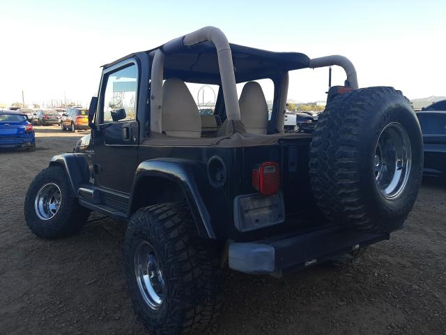 Photo 3 from auction – 1998 JEEP WRANGLER / with VIN 1J4FY49SXWP703825