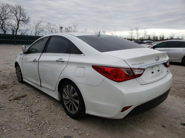 Photo 3 from auction – 2014 HYUNDAI SONATA SE with VIN 5NPEC4ACXEH812851