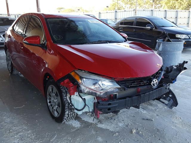 TOYOTA COROLLA L 2015 with VIN 2T1BURHE8FC290584 - Photo from auction