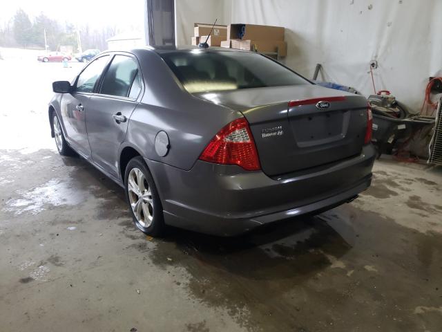 Photo 3 from auction – 2012 FORD FUSION SE with VIN 3FAHP0HA2CR390170