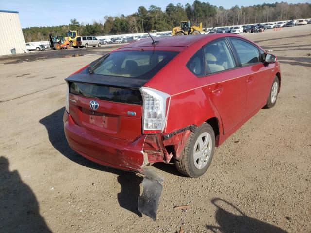 Photo 4 from auction – 2010 TOYOTA PRIUS with VIN JTDKN3DU8A0179351