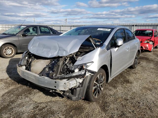 Photo 2 from auction – 2013 HONDA CIVIC EX with VIN 19XFB2F80DE279699