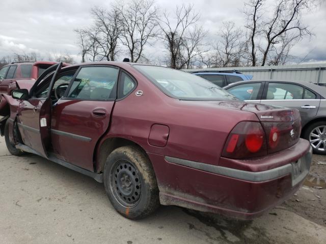 Photo 3 from auction – 2001 CHEVROLET IMPALA with VIN 2G1WF55E919234860