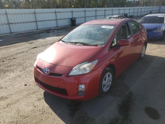 Photo 2 from auction – 2010 TOYOTA PRIUS with VIN JTDKN3DU8A0179351