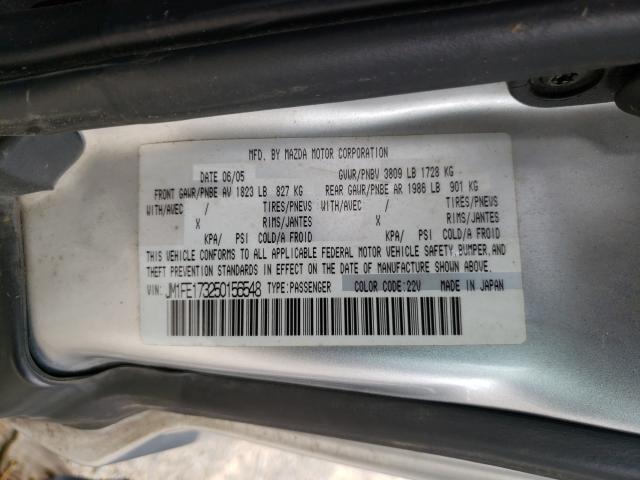 Photo 10 from auction – 2005 MAZDA RX8 with VIN JM1FE173250156548