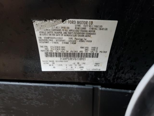 Photo 10 from auction – 2015 FORD TAURUS LIM with VIN 1FAHP2J85FG110921