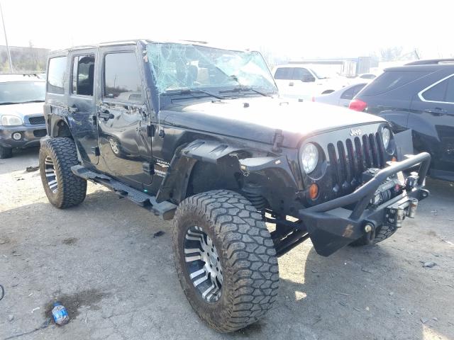 JEEP WRANGLER U 2013 with VIN 1C4BJWEG0DL521156 - Photo from auction