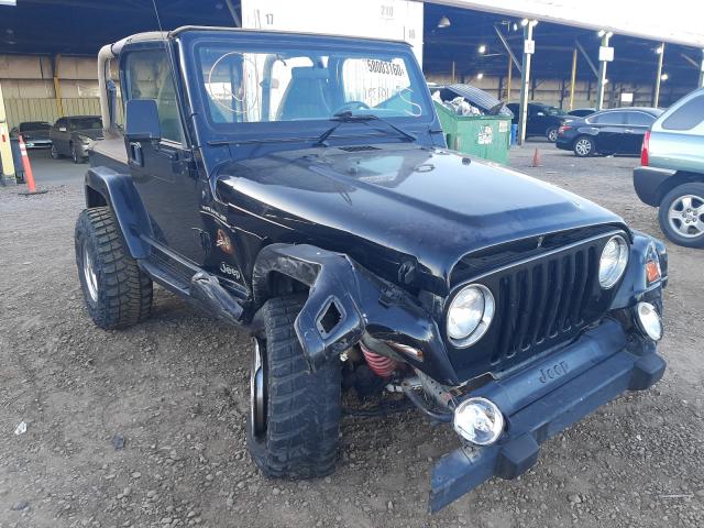 Photo 1 from auction – 1998 JEEP WRANGLER / with VIN 1J4FY49SXWP703825