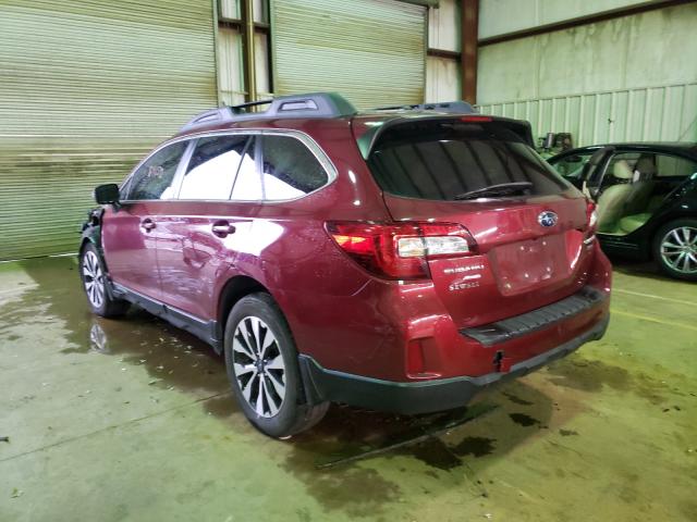 Photo 3 from auction – 2015 SUBARU OUTBACK 3. with VIN 4S4BSEJC6F3288456