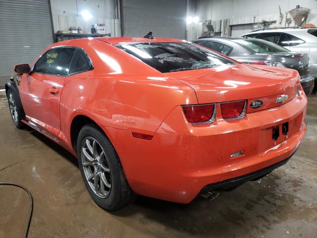 Photo 3 from auction – 2011 CHEVROLET CAMARO LT with VIN 2G1FB1ED3B9138168
