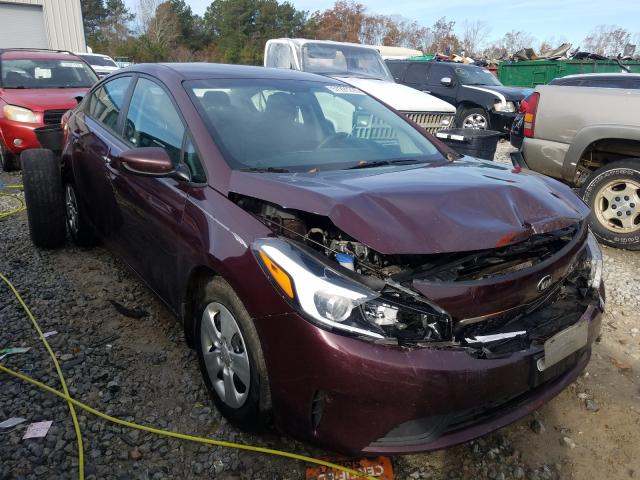KIA FORTE 2018 with VIN 3KPFK4A72JE206582 - Photo from auction