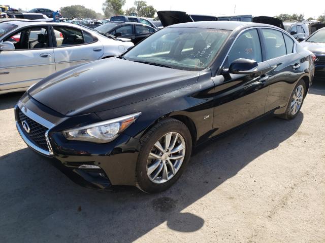 Photo 2 from auction – 2018 INFINITI Q50 LUXE with VIN JN1EV7AP1JM596647