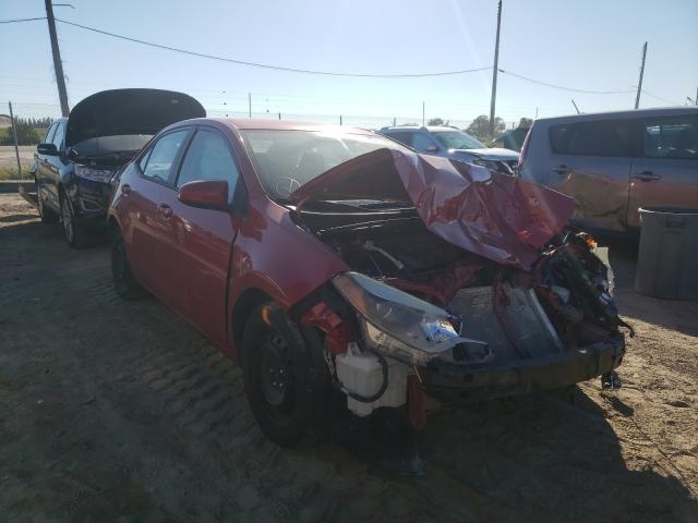 TOYOTA COROLLA L 2015 with VIN 2T1BURHE0FC328860 - Photo from auction