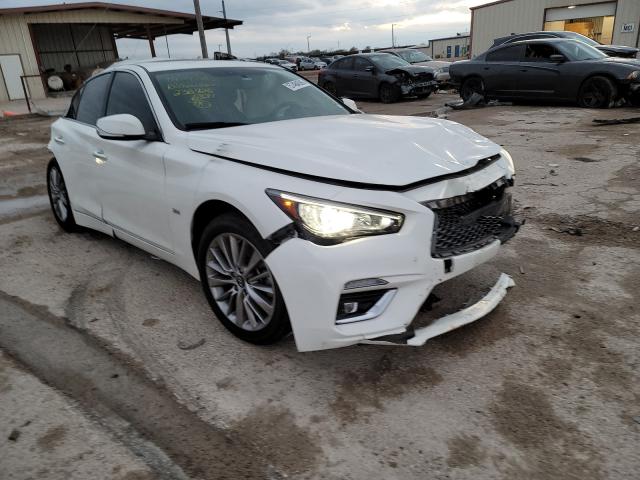 Photo 1 from auction – 2018 INFINITI Q50 LUXE with VIN JN1EV7AP4JM363376