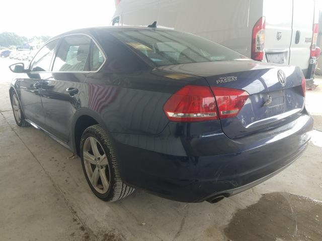 Photo 3 from auction – 2012 VOLKSWAGEN PASSAT SE with VIN 1VWBP7A39CC064754