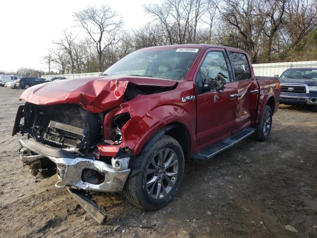 Photo 2 from auction – 2017 FORD F-150 with VIN 1FTEW1EF5HFC43688