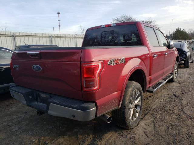 Photo 4 from auction – 2017 FORD F-150 with VIN 1FTEW1EF5HFC43688