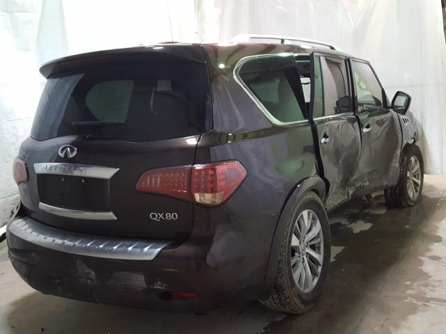 Photo 4 from auction – 2017 INFINITI QX80 BASE with VIN JN8AZ2NE4H9153065