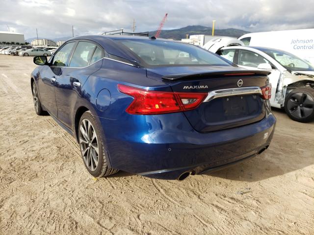 Photo 3 from auction – 2016 NISSAN MAXIMA with VIN 1N4AA6AP8GC403710