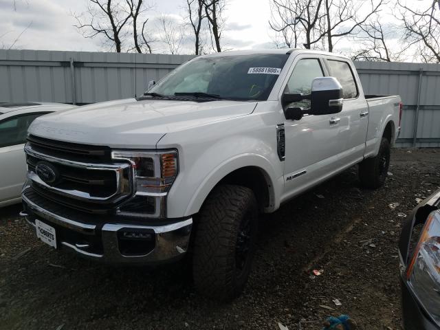 Photo 2 from auction – 2020 FORD F250 SUPER with VIN 1FT8W2BT4LEC40373