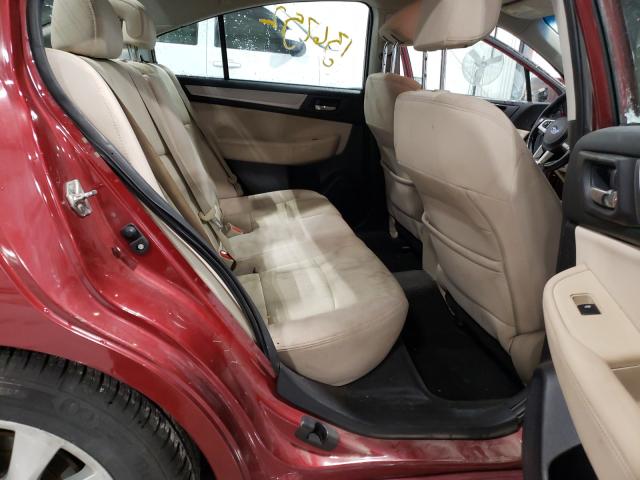 Photo 6 from auction – 2015 SUBARU LEGACY 2.5 with VIN 4S3BNAC65F3036435