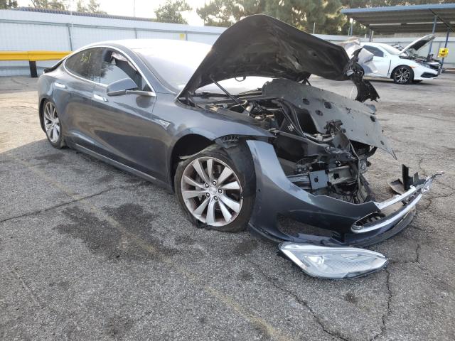 TESLA MODEL S 85 2015 with VIN 5YJSA1H25FF088152 - Photo from auction