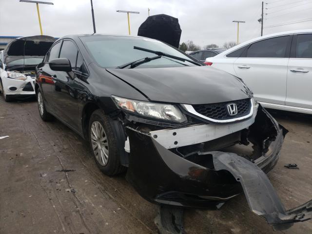 HONDA CIVIC LX 2014 with VIN 2HGFB2F50EH519377 - Photo from auction