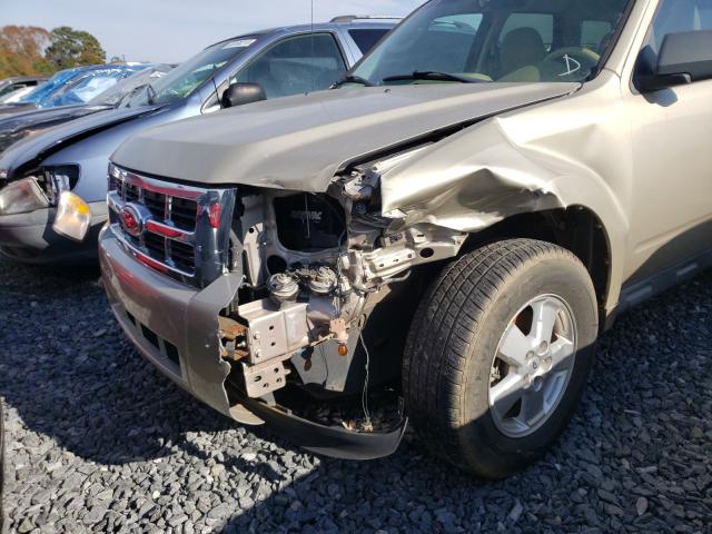 Photo 9 from auction – 2011 FORD ESCAPE XLT with VIN 1FMCU0D75BKA53255