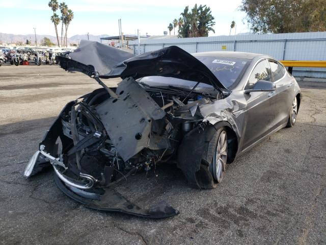 Photo 2 from auction – 2015 TESLA MODEL S 85 with VIN 5YJSA1H25FF088152