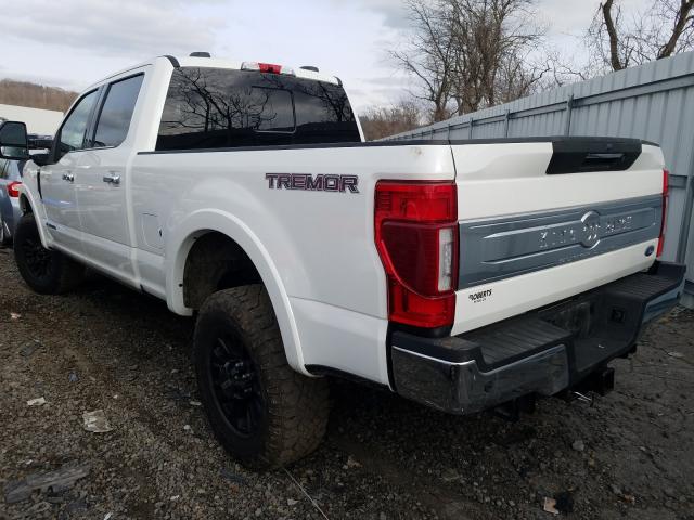 Photo 3 from auction – 2020 FORD F250 SUPER with VIN 1FT8W2BT4LEC40373