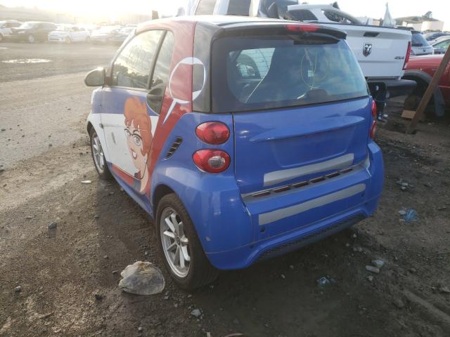 Photo 3 from auction – 2015 SMART FORTWO with VIN WMEEJ9AA4FK837203