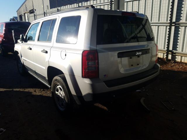 Photo 3 from auction – 2014 JEEP PATRIOT SP with VIN 1C4NJPBA8ED552847
