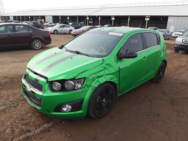 Photo 2 from auction – 2014 CHEVROLET SONIC LT with VIN 1G1JC6SG7E4208734
