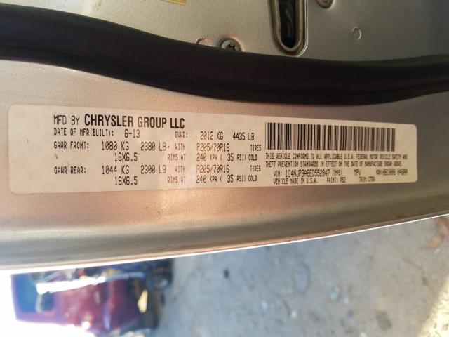 Photo 10 from auction – 2014 JEEP PATRIOT SP with VIN 1C4NJPBA8ED552847