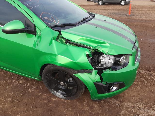 Photo 9 from auction – 2014 CHEVROLET SONIC LT with VIN 1G1JC6SG7E4208734