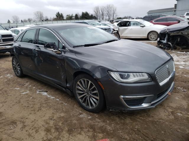 LINCOLN MKZ SELECT 2017 with VIN 3LN6L5D93HR614605 - Photo from auction