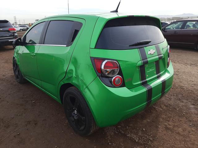Photo 3 from auction – 2014 CHEVROLET SONIC LT with VIN 1G1JC6SG7E4208734