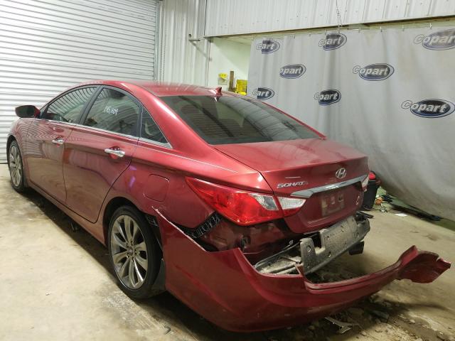Photo 3 from auction – 2011 HYUNDAI SONATA SE with VIN 5NPEC4AC3BH289183