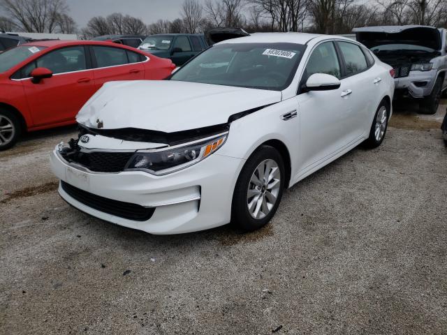 Photo 2 from auction – 2018 KIA OPTIMA LX with VIN 5XXGT4L33JG270763
